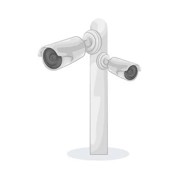 CCTV Illustration Stock Illustration
