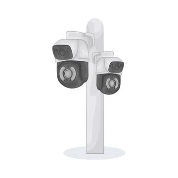 CCTV Illustration Stock Illustration