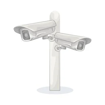 CCTV Illustration Stock Illustration