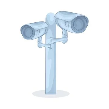 CCTV Illustration Stock Illustration