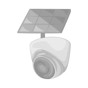 CCTV Illustration Ilustración de archivo