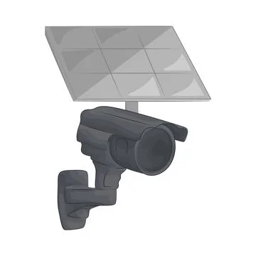 CCTV Illustration Stock Illustration