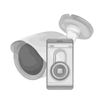 CCTV Illustration Stock Illustration