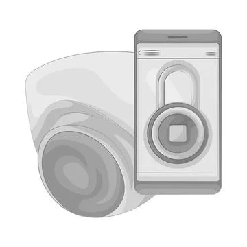 CCTV Illustration Stock Illustration