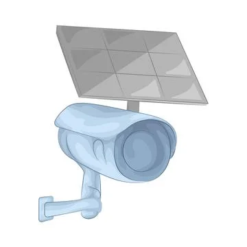 CCTV Illustration Stock Illustration