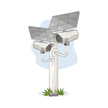CCTV Illustration Stock Illustration