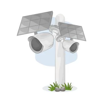CCTV Illustration Stock Illustration
