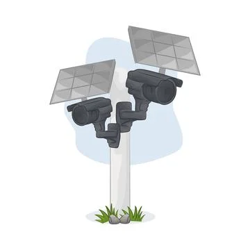 CCTV Illustration Stock Illustration