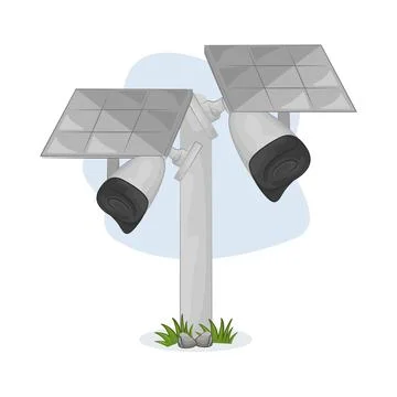CCTV Illustration Stock Illustration