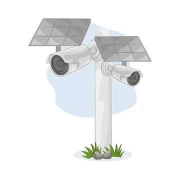 CCTV Illustration Stock Illustration