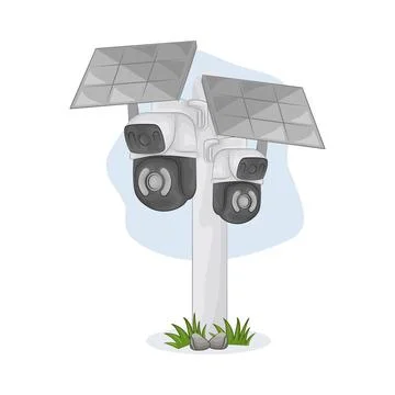 CCTV Illustration Stock Illustration