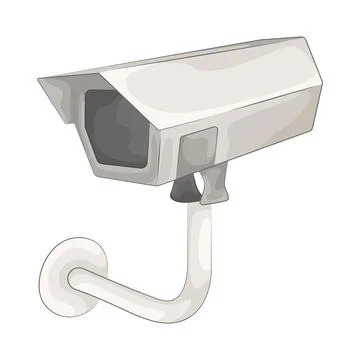 CCTV Illustration Stock Illustration