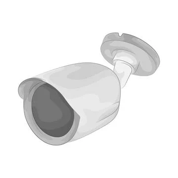 CCTV Illustration Stock Illustration