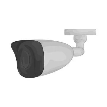 CCTV Illustration Stock Illustration