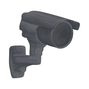 CCTV Illustration Stock Illustration
