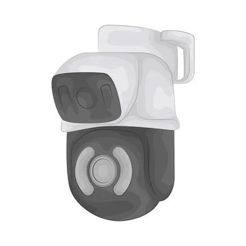 CCTV Illustration Stock Illustration