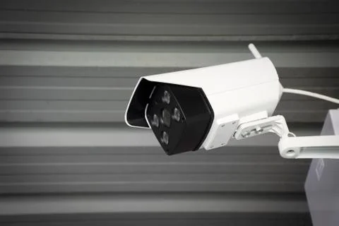 CCTV IP Camera wireless. Stock Photos