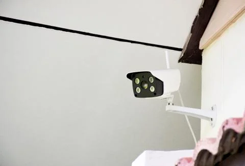 CCTV IP Camera wireless. Stock Photos