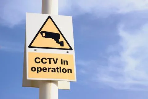 Cctv in operation Stock Photos