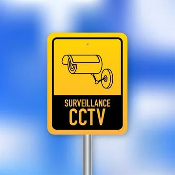 CCTV in operation. Security video, great design for any purposes. Isometric 库存插图