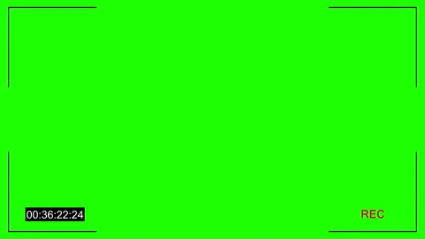 Cctv rec dot chroma key Video stock 89288669
