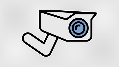 CCTV security camera Vídeo Stock 335453120