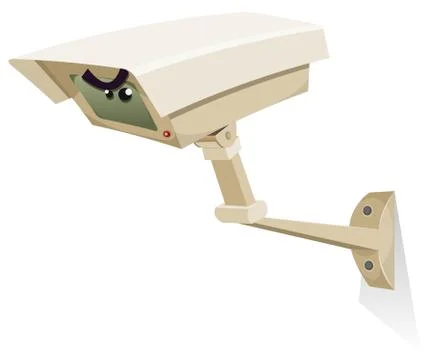 Cctv security camera Stock-Illustration