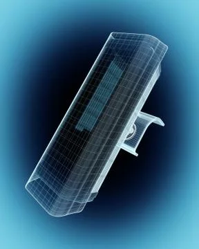 CCTV security camera Stock Illustration