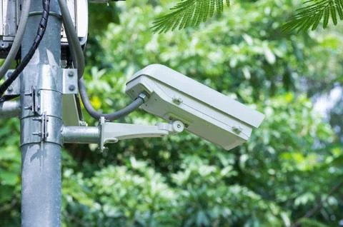 Cctv security camera Stock Photos