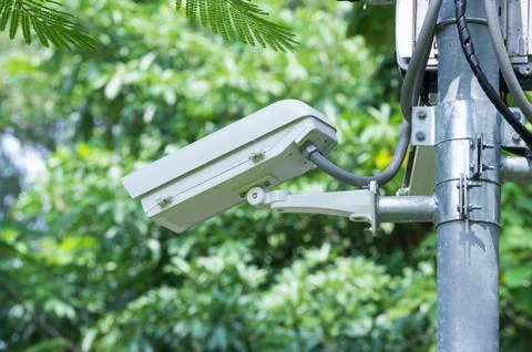 Cctv security camera Foto stock