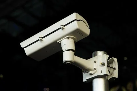 Cctv security camera Stock Photos
