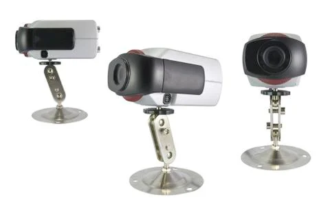 Cctv security camera Stock Photos