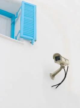 Cctv security camera Foto stock