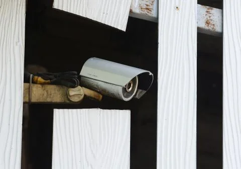 Cctv security camera Foto stock