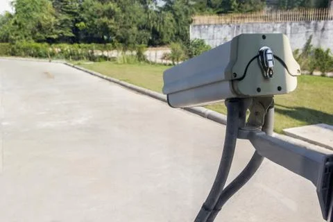 CCTV security camera Stock Photos