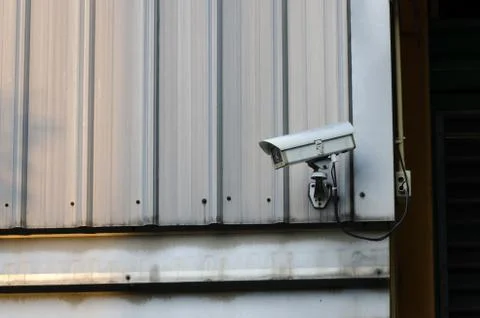 CCTV Security camera. Stock Photos
