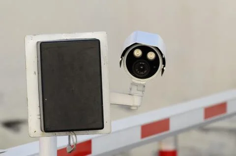 CCTV Security camera. Foto stock