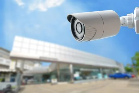 CCTV Security Camera, Stock Photos