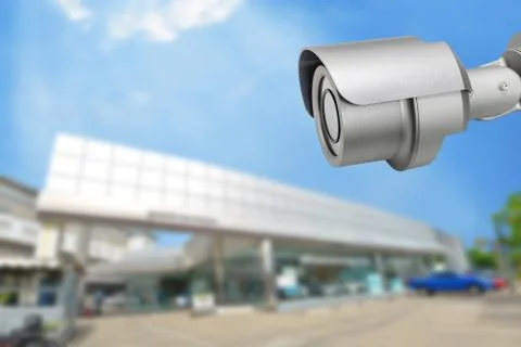 CCTV Security Camera Foto stock