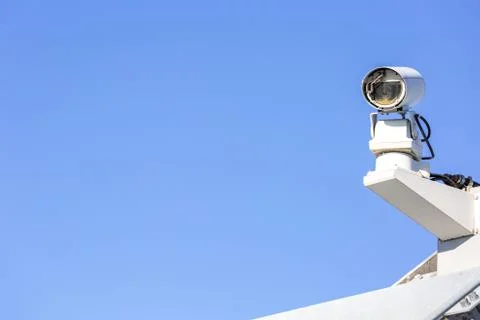 CCTV security camera 스톡 사진
