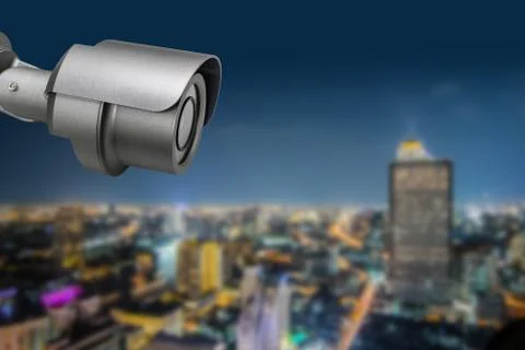 CCTV Security Camera Foto stock