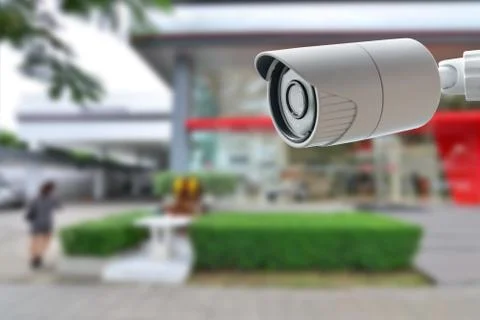 CCTV Security Camera Foto stock