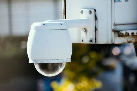 CCTV security camera Stock Photos