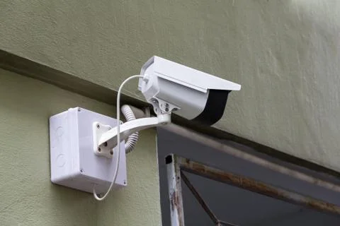 CCTV Security Camera. Stock Photos