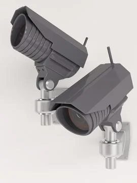 CCTV Security Camera Stock Photos