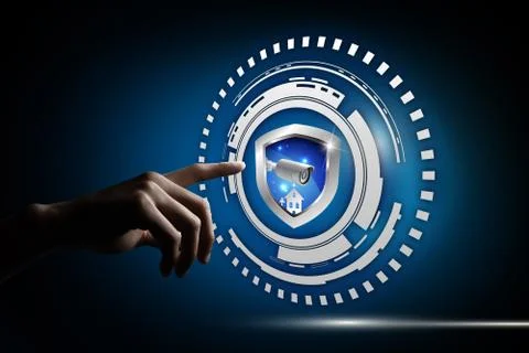 CCTV Security Camera protect and prevent property concept. Stock Photos