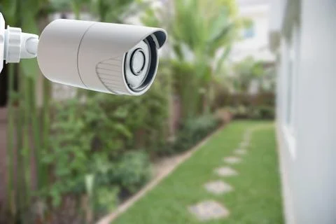 CCTV Security Camera, Protect your home from thieves Foto stock