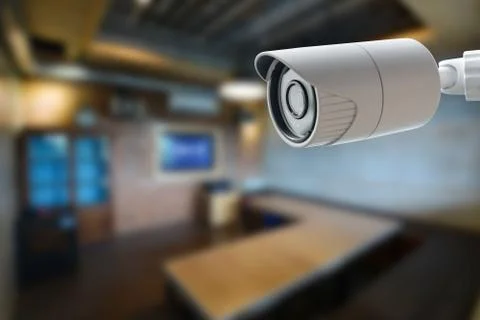 CCTV Security Camera, Protect your home from thieves Stock Photos