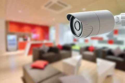 CCTV Security Camera, Protect your home from thieves Foto stock