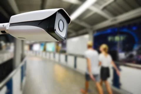 CCTV Security Camera, Protect your home from thieves Stock Photos